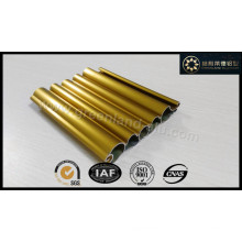 Aluminum Profile for Roller Shutter Door with Gold Electrophoretic Coating Surface